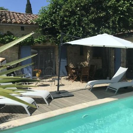 Maison De Plain Pied Pour 4 Pers Piscine Lussan Lussan  Екстериор снимка