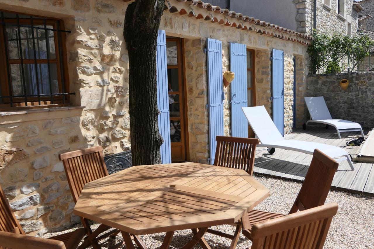 Maison De Plain Pied Pour 4 Pers Piscine Lussan Lussan  Екстериор снимка