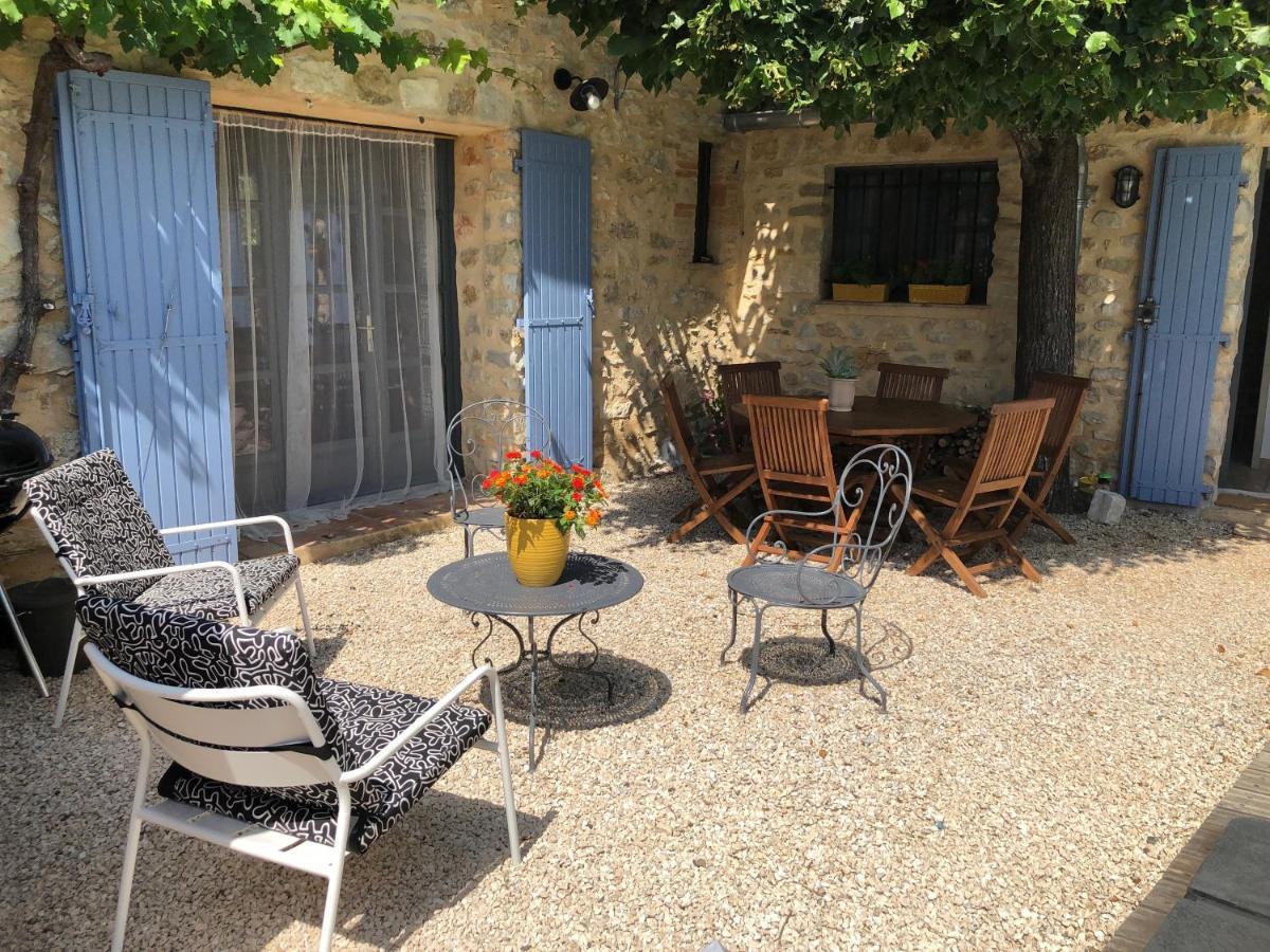 Maison De Plain Pied Pour 4 Pers Piscine Lussan Lussan  Екстериор снимка