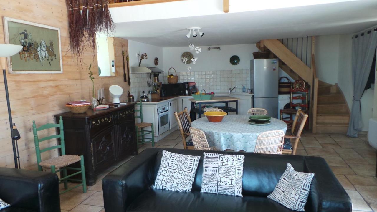 Maison De Plain Pied Pour 4 Pers Piscine Lussan Lussan  Екстериор снимка