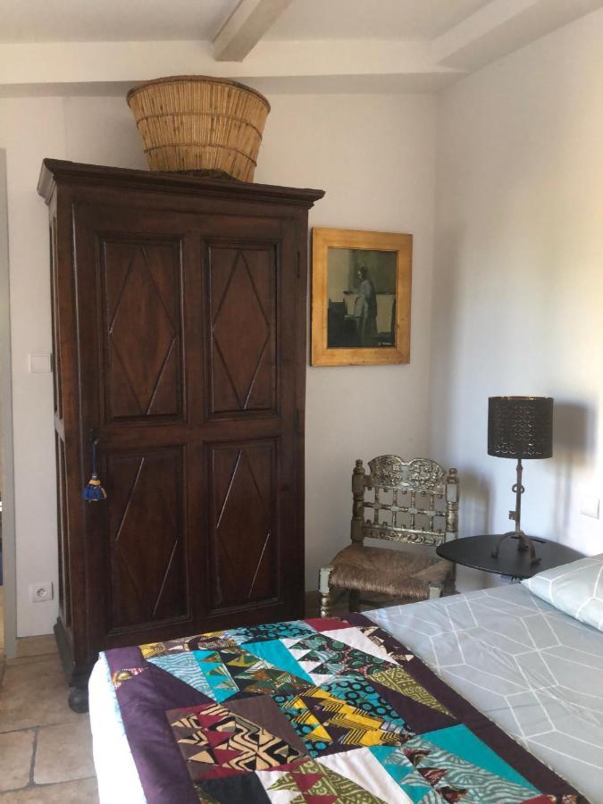 Maison De Plain Pied Pour 4 Pers Piscine Lussan Lussan  Екстериор снимка